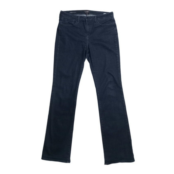 NYDJ Dark Denim Wash Barbara Bootcut Extra Long LiftXTuck Tech Jeans Women's 12 - Picture 1 of 12